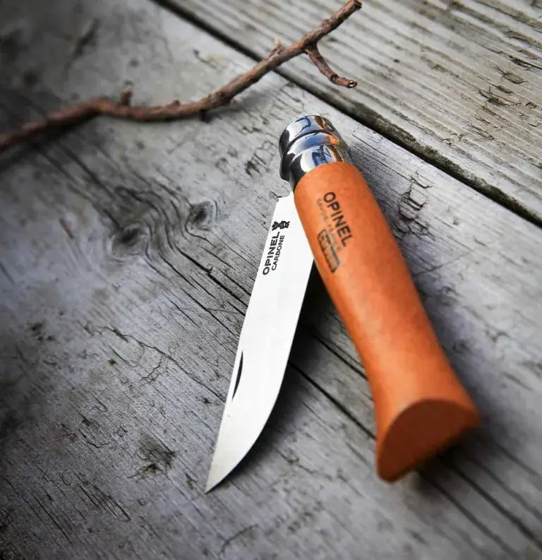 Opinel No.9 Classic Carbon Steel Folding Knife