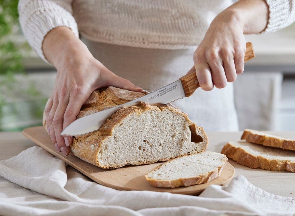 Opinel Parallèle N°116 Olive Bread Knife