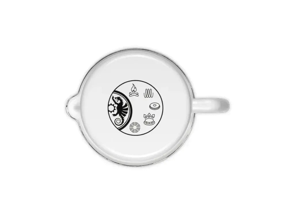 Petromax 1.4L Enamel Milk Pot - White