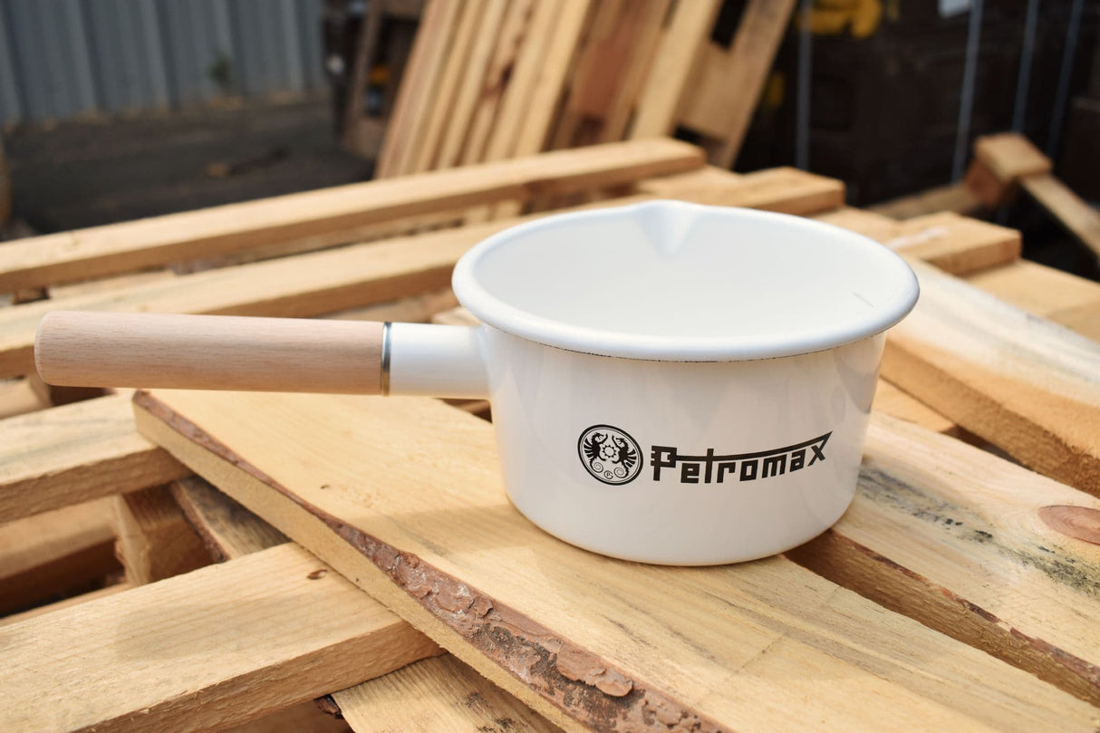 Petromax 1L Enamel Pan - White