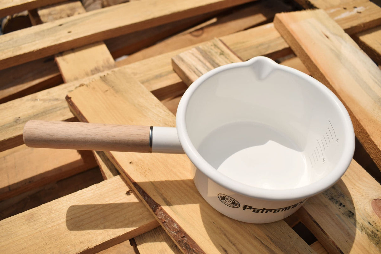 Petromax 1L Enamel Pan - White