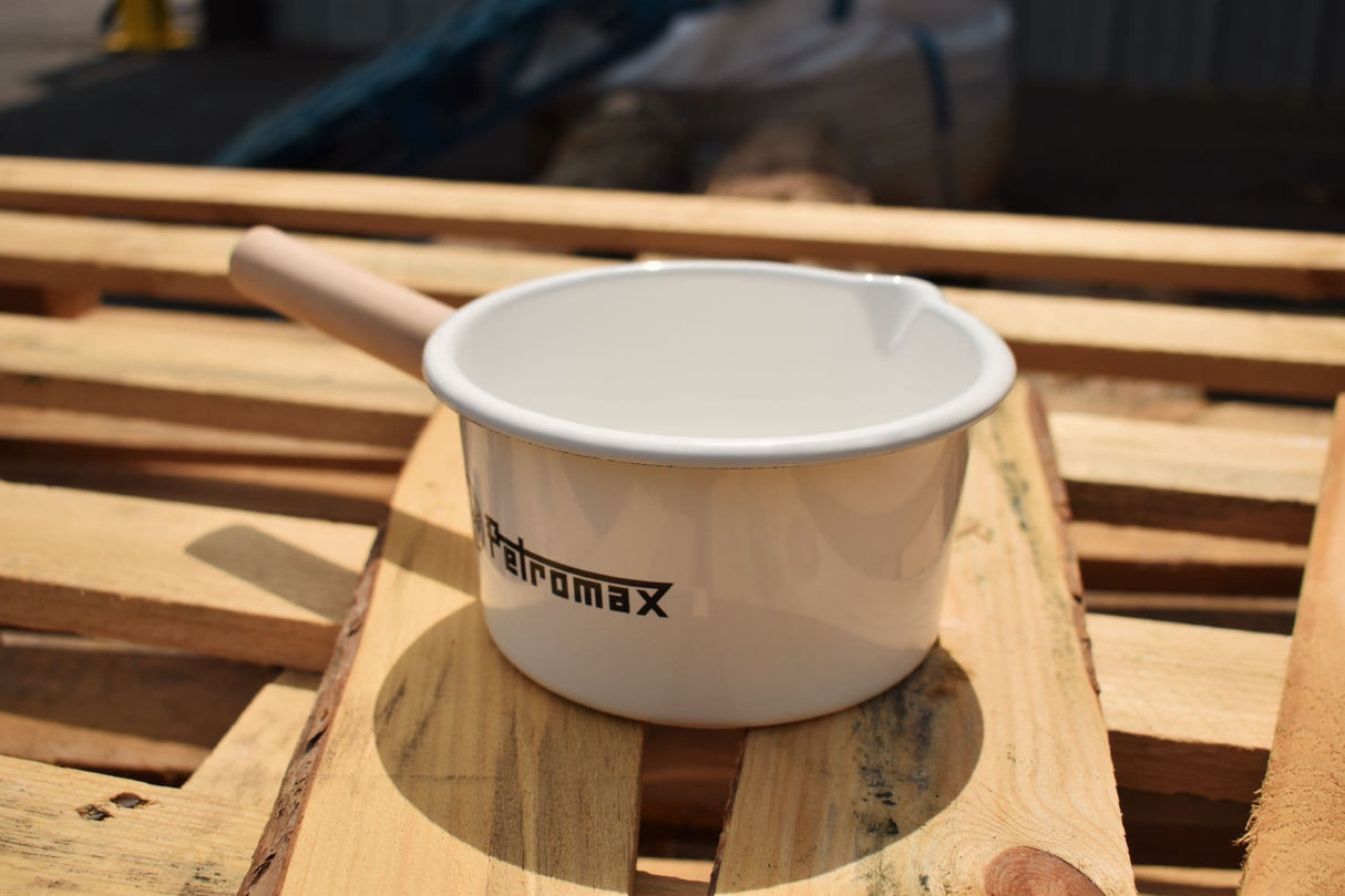 Petromax 1L Enamel Pan - White