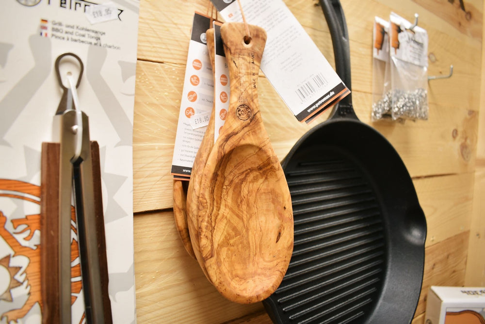 Petromax 23cm Olive Wood Flat Bowl