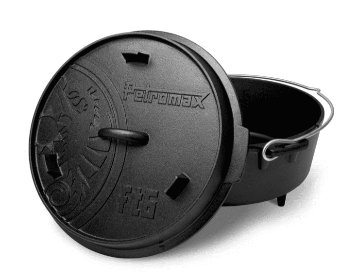 Petromax 5.5L Cast Iron Dutch Oven With Legs