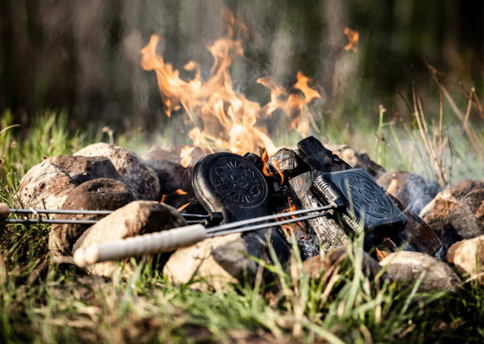 Petromax Cast Iron Sandwich Iron - Long