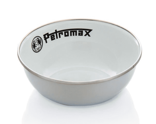 Petromax Medium White Enamel Bowls - Set Of 2