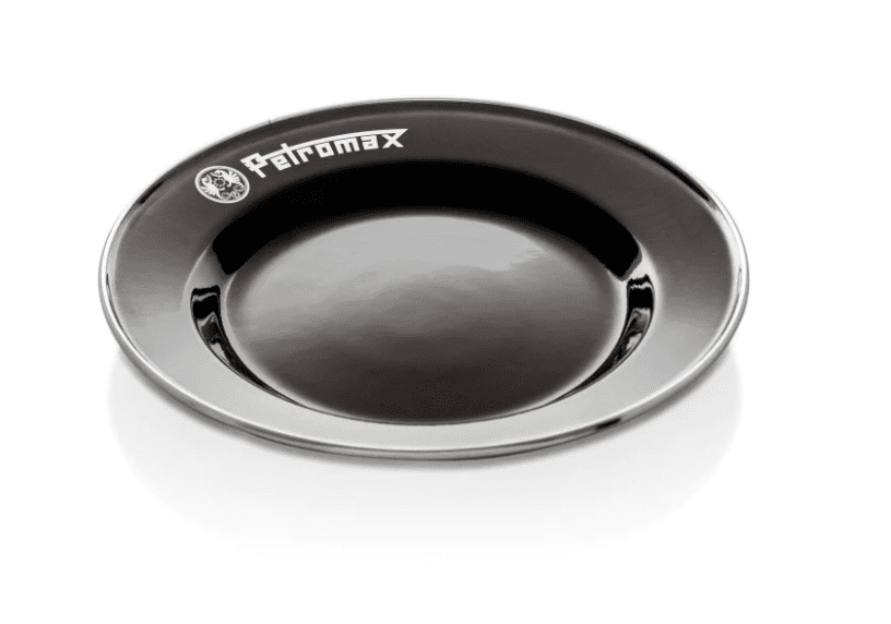 Petromax Set of 2 Medium Enamel Plates - Black