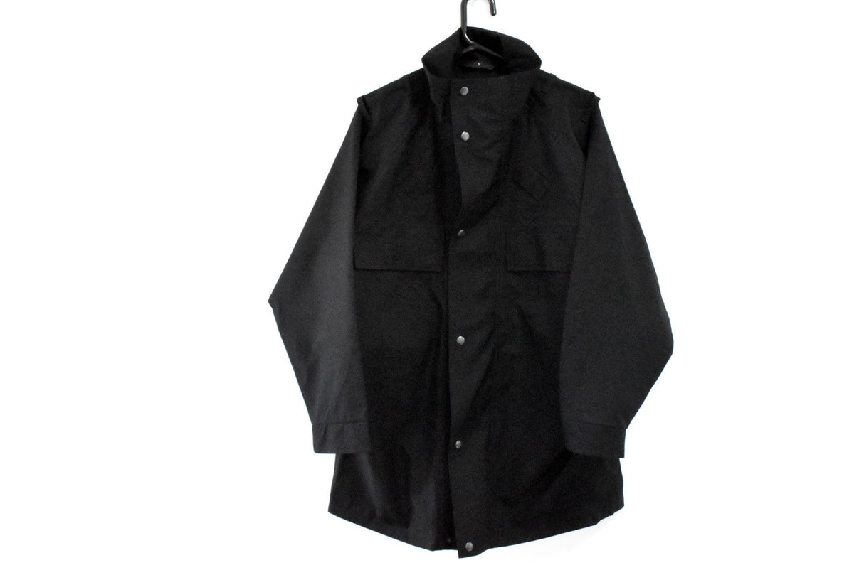 Police Lightweight Waterproof Jacket - Black