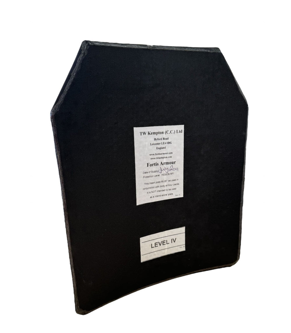 Police / Special Forces Level 4 Ballistic Bullet Proof Body Armour Plates