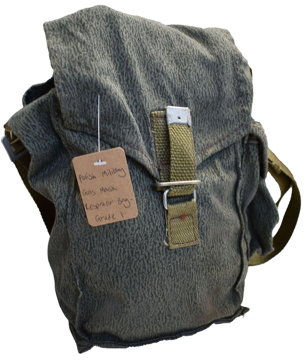 Polish Military Gas Mask Respirator Bag