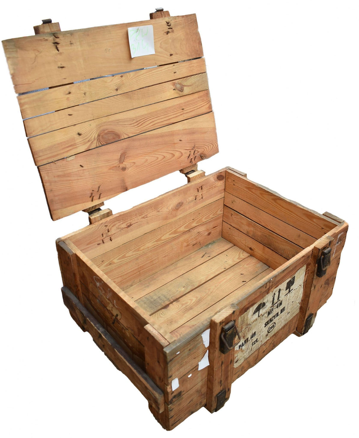 Polish Military MP4 Gas Mask Wooden Box