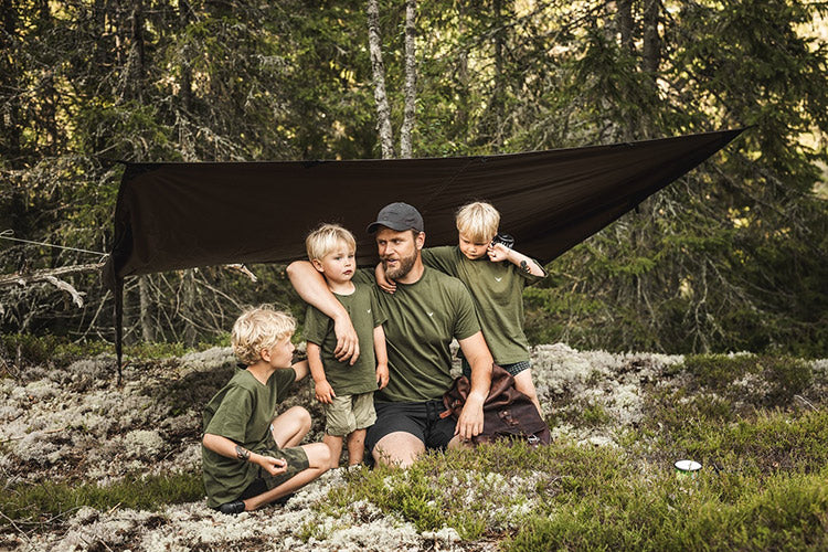 DD Hammocks Junior Icon T-Shirt - Dark Olive Green