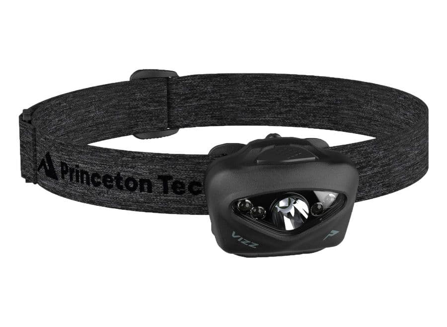 Princeton Tec Vizz 550 LED Head Torch - Onyx Black