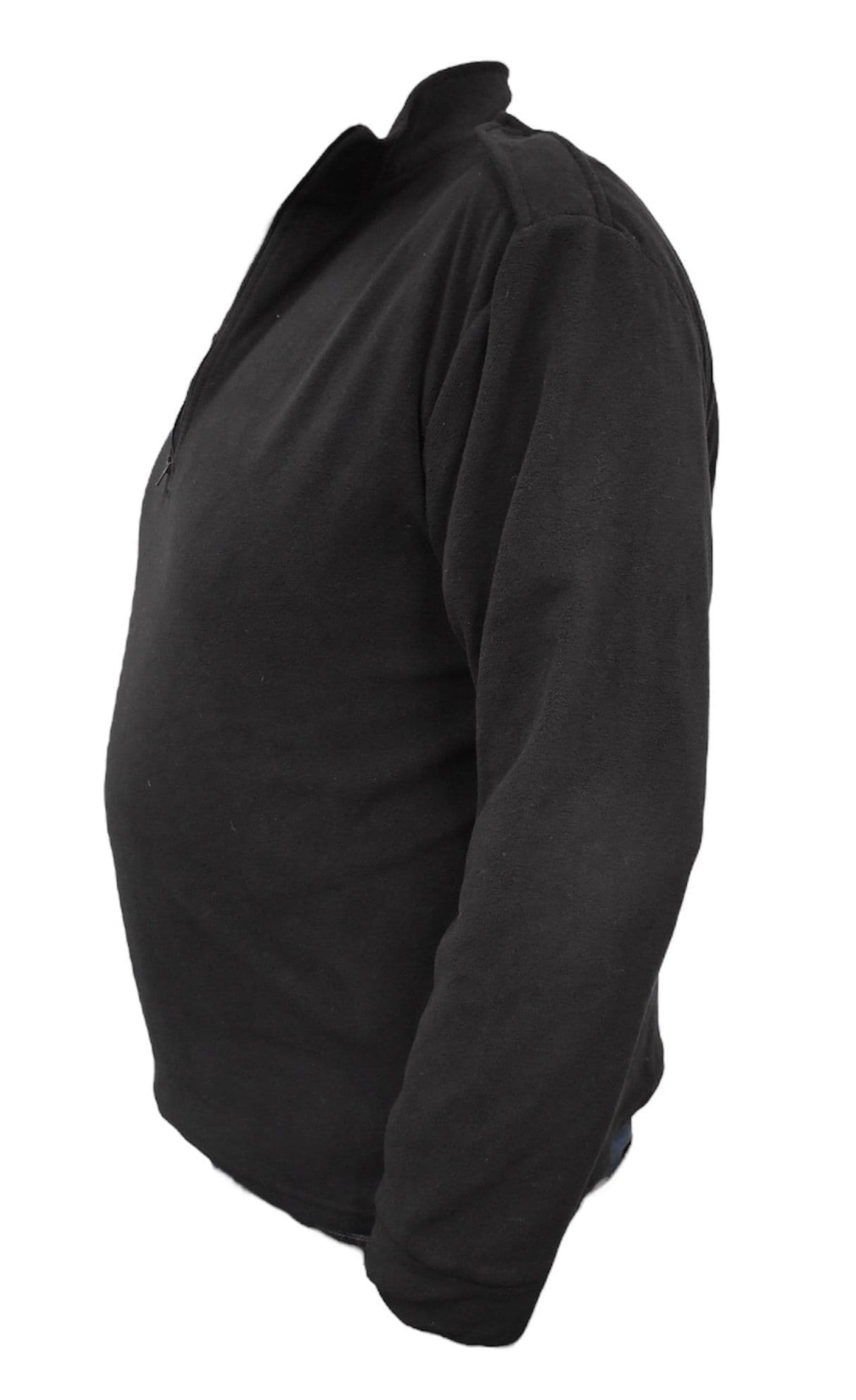 Riot Police Lightweight Black Micro Fleece Jumper