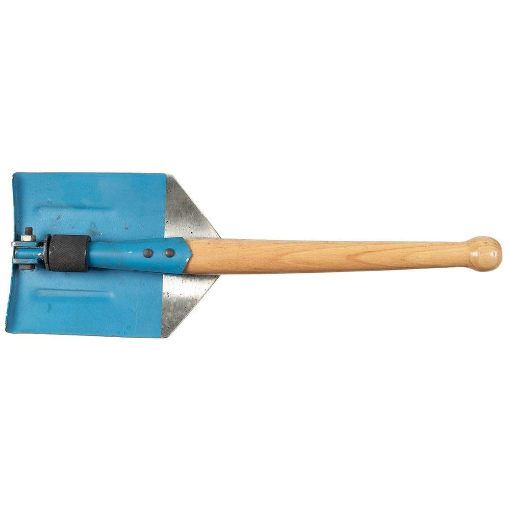 Romanian Military Folding Steel Blue Shovel