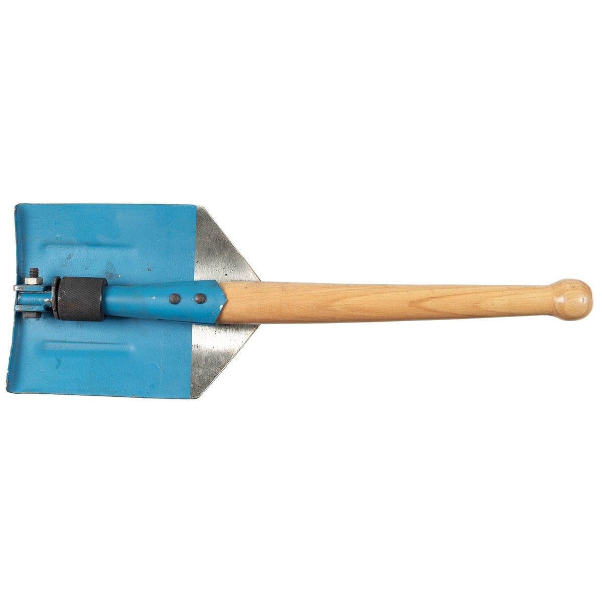 Romanian Military Folding Steel Blue Shovel