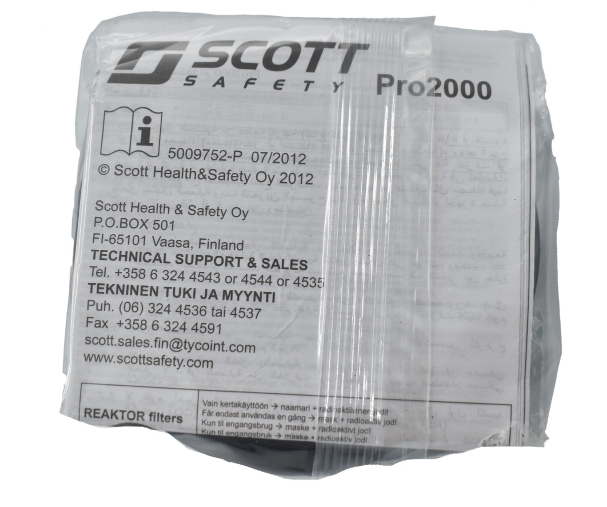 Scott Pro Military 2000 CF32 A2B2E2K2-P3 Sealed 40mm Gas Mask Filter - BRAND NEW
