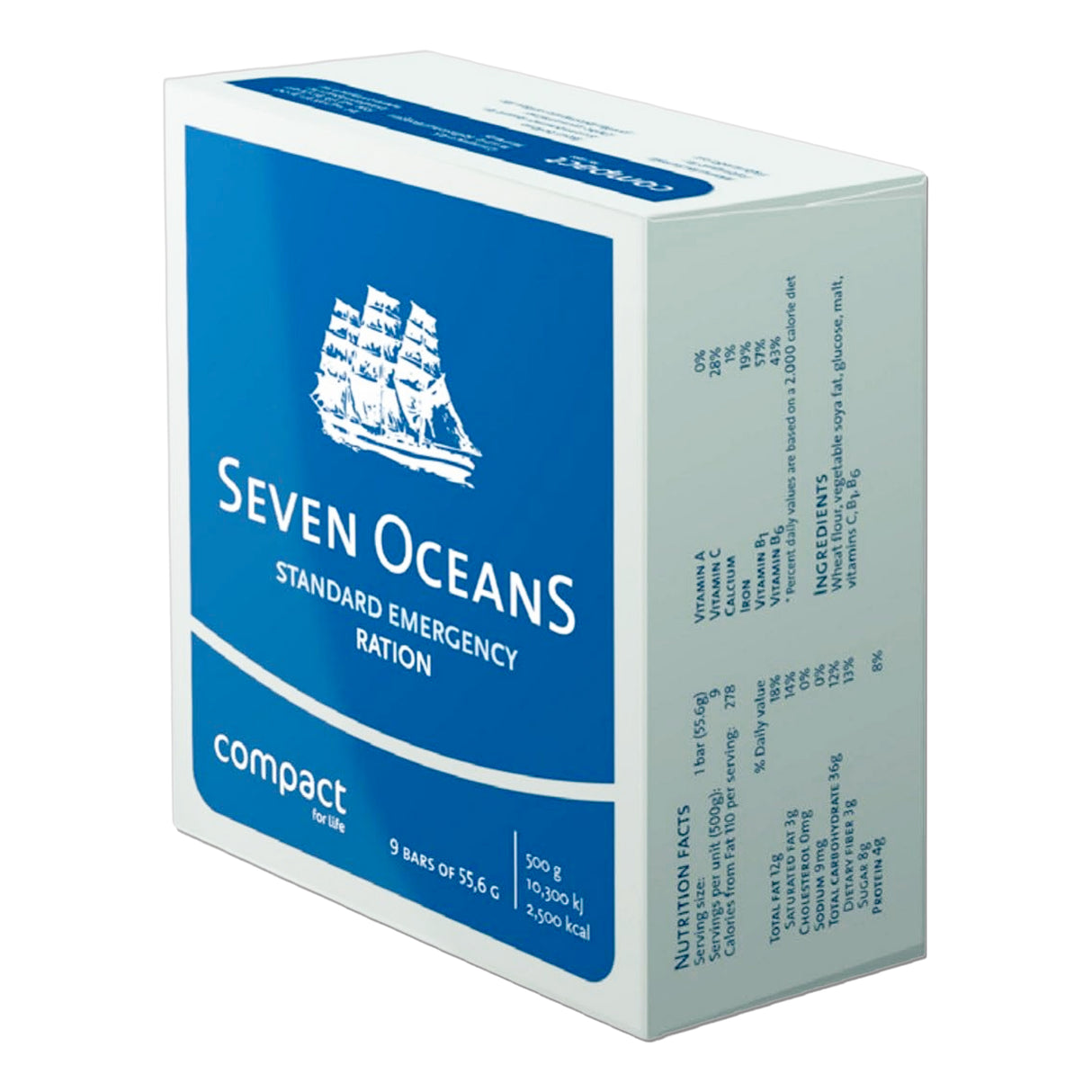 Seven Oceans Emergency Long Life Ration Block