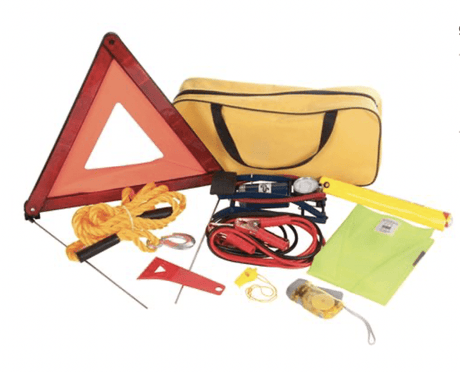 Silverline 9pcs Car Emergency Kit