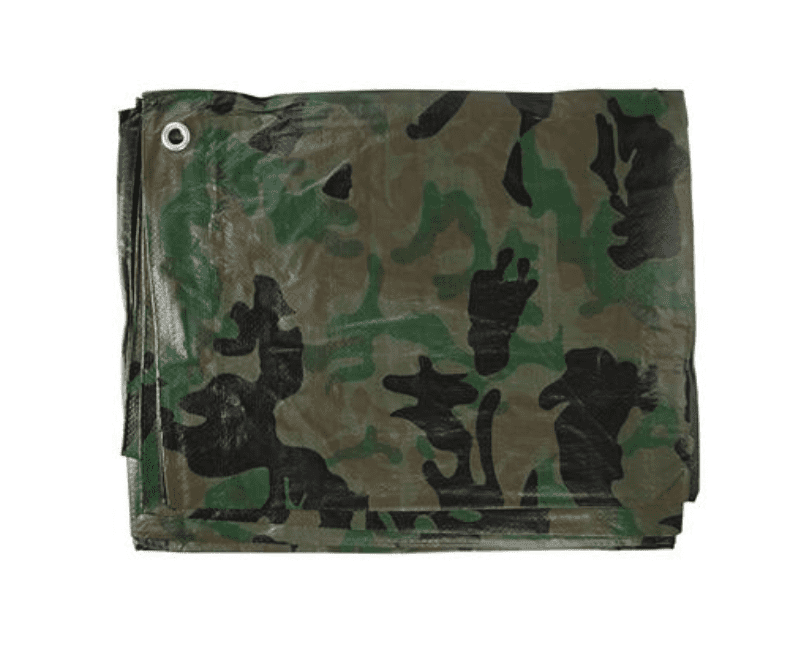 Silverline Camouflage Tarp - 2.4 x 3m