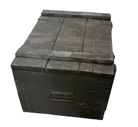 Soviet Military Large Wooden Ammo Box