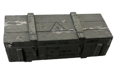 Soviet Military XL Wooden Ammo Box