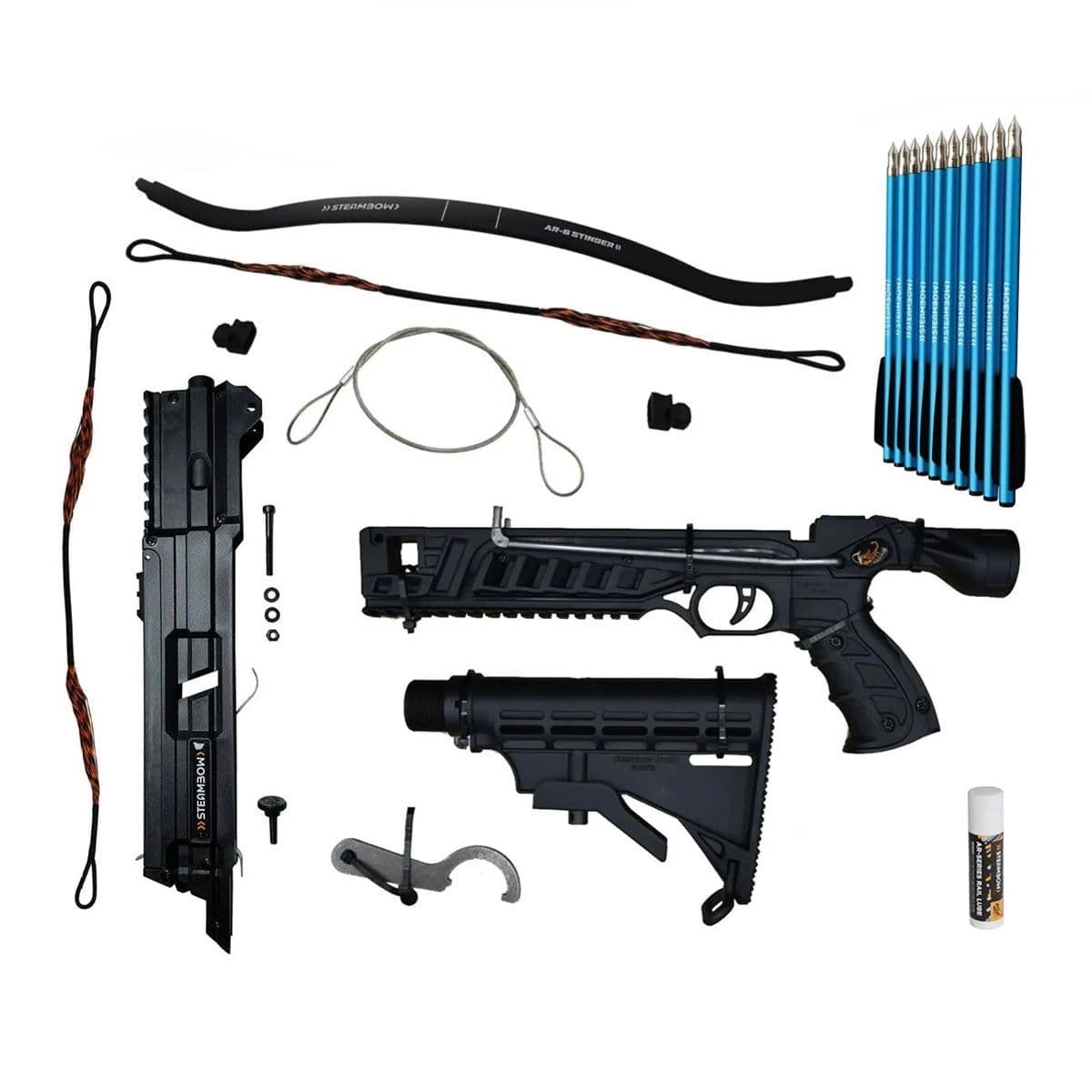 Steambow AR-6 Stinger 2 Tactical 55lb Pistol Crossbow