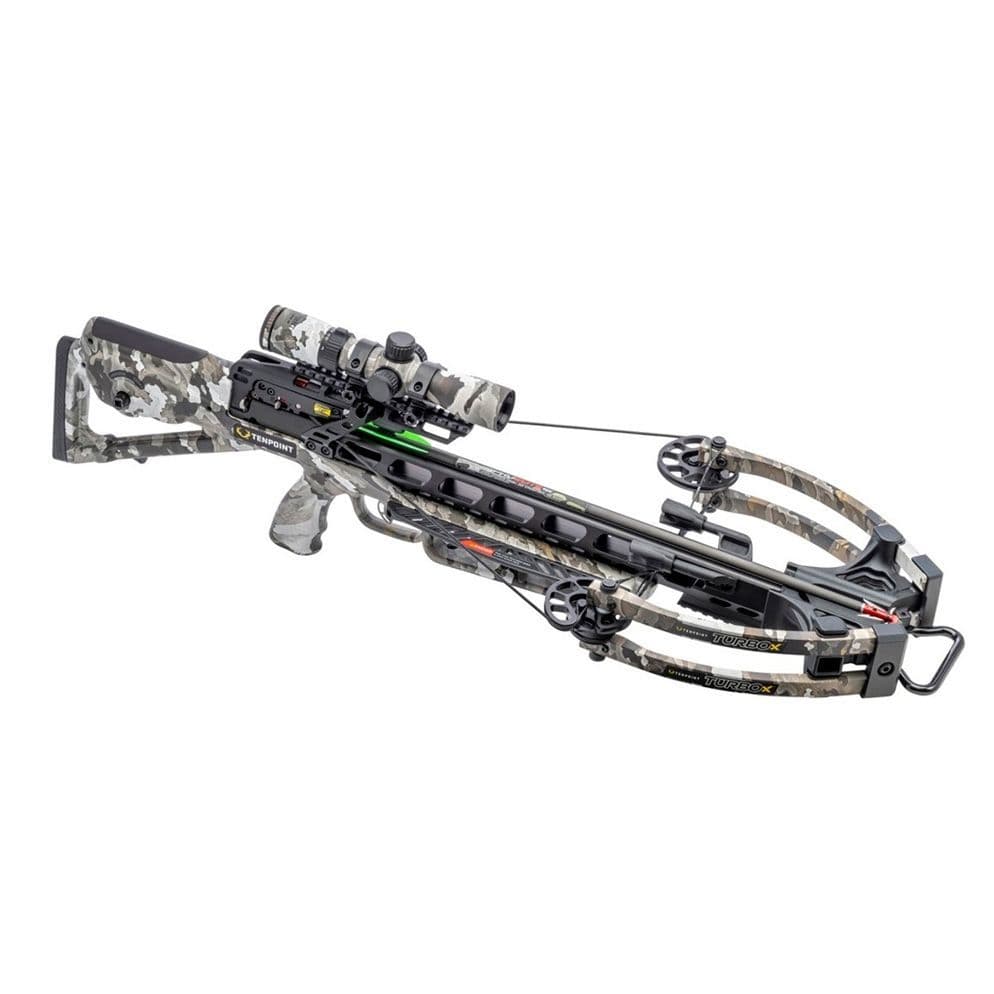 Tenpoint TurboX ACUSlide Compound Crossbow Rangefinder Package in Vektra Camo