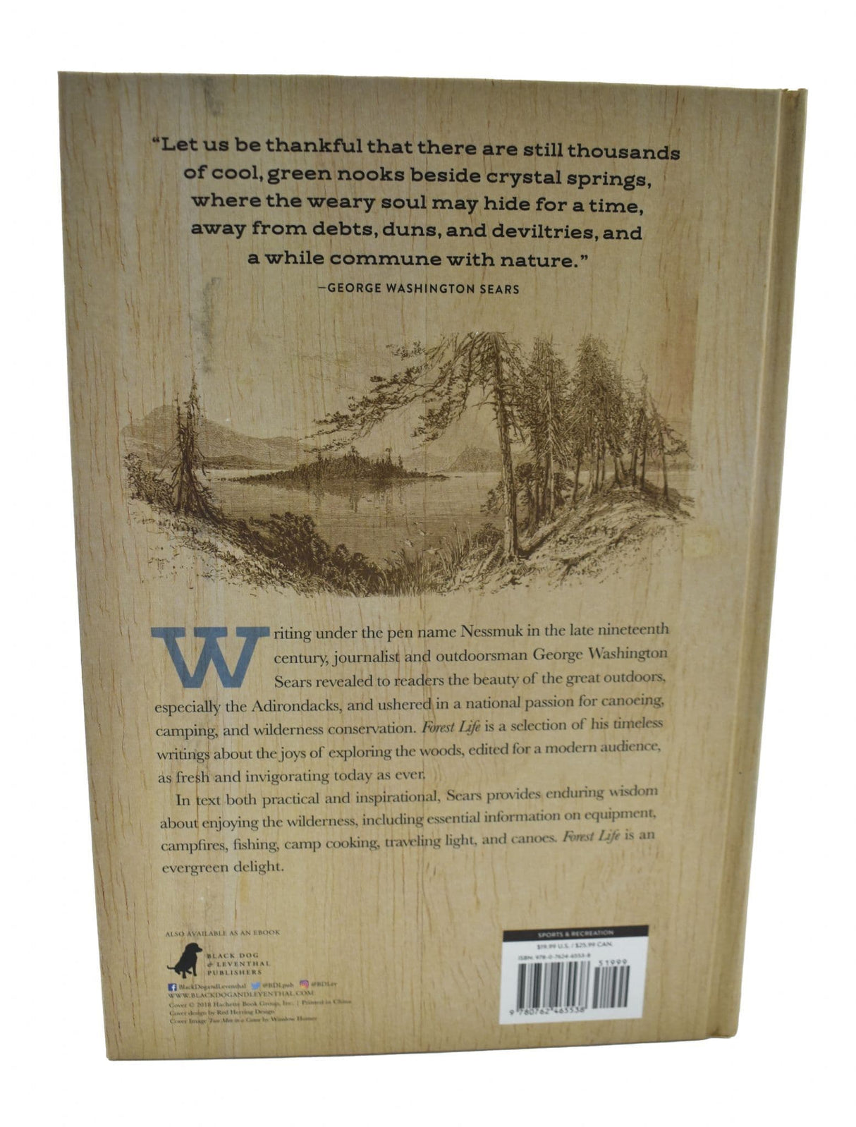 The Forest Life Book : A Classic Guide to Canoeing, Fishing, Hunting, and Bushcraft