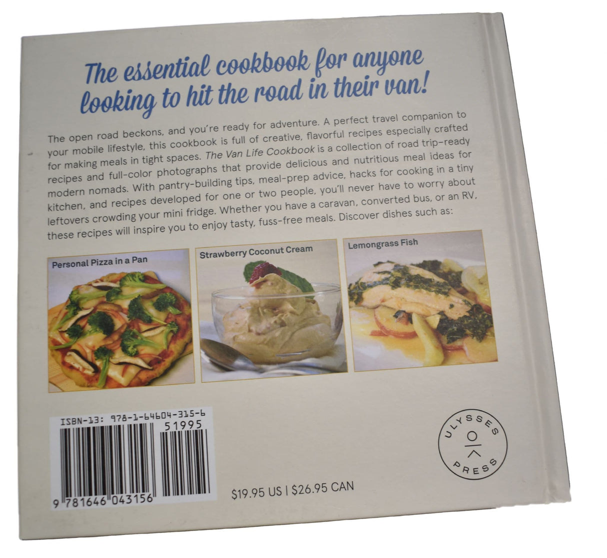 The Van Life Cook book By Susan Marque