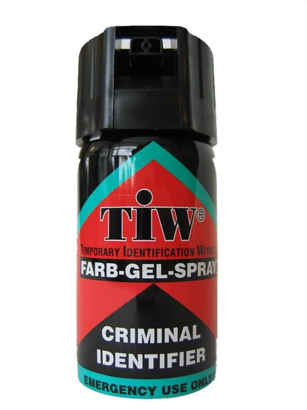 TIW FARBGEL CRIMINAL IDENTIFIER SPRAY SELF DEFENSE SPRAY x 5