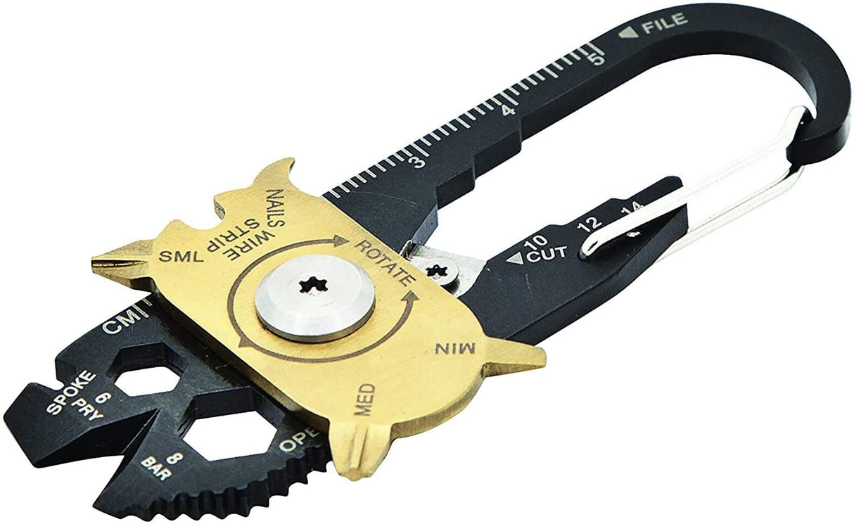 True Utility Fixr 'Daddy' 20 In 1 Keyring Multi Tool