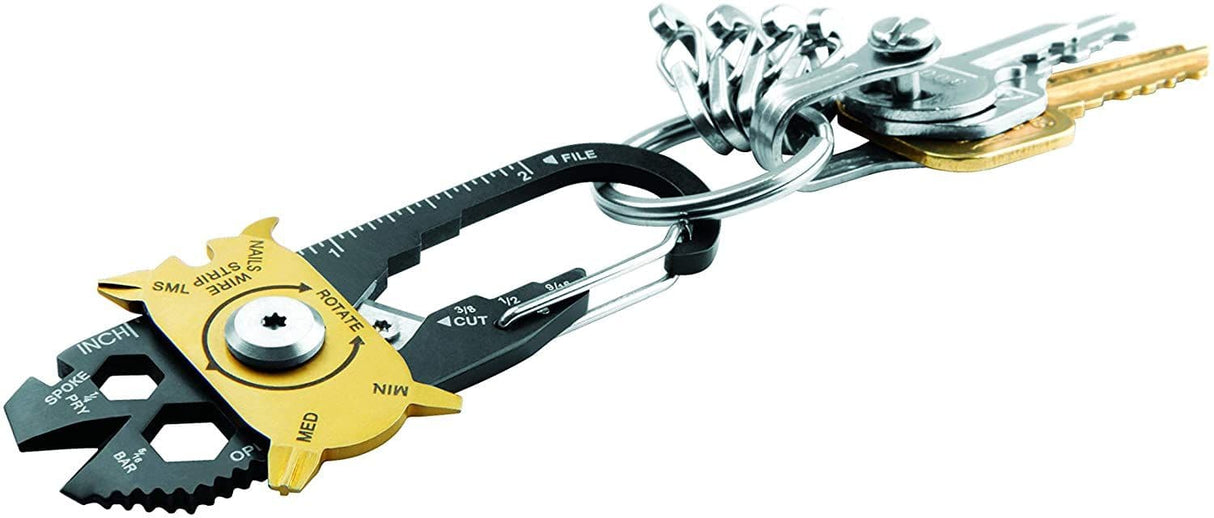 True Utility Fixr 'Daddy' 20 In 1 Keyring Multi Tool
