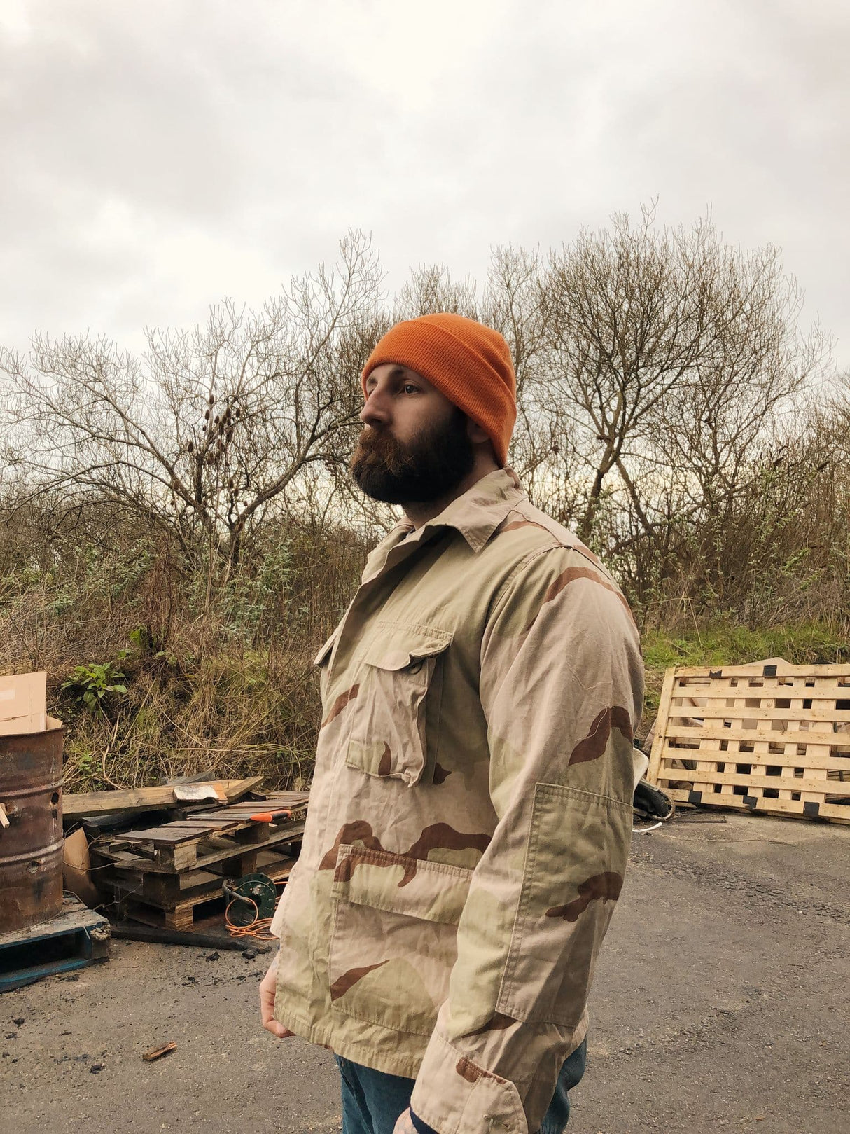 US Army DCU Tri-Colour Desert Camo Shirt Jacket