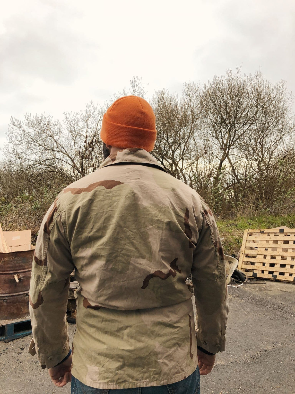 US Army DCU Tri-Colour Desert Camo Shirt Jacket