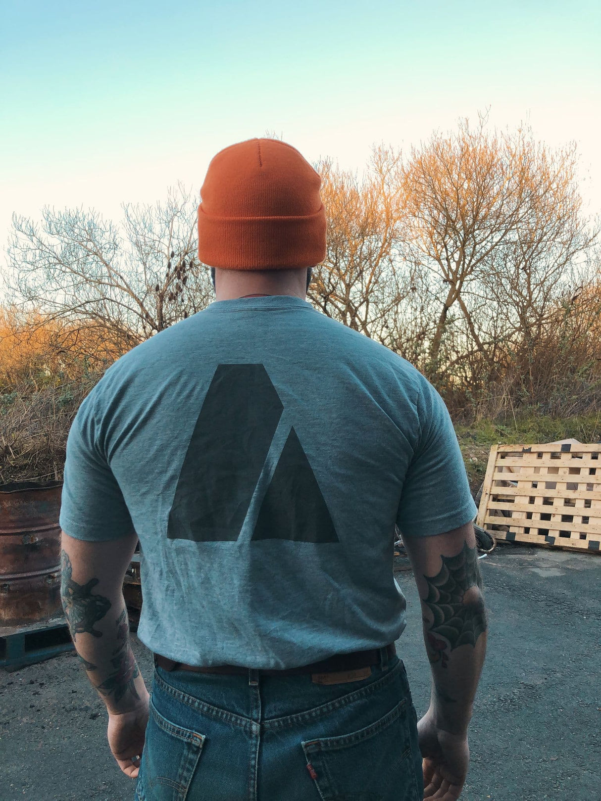 US Army Grey Short Sleeve Fitness T-Shirt