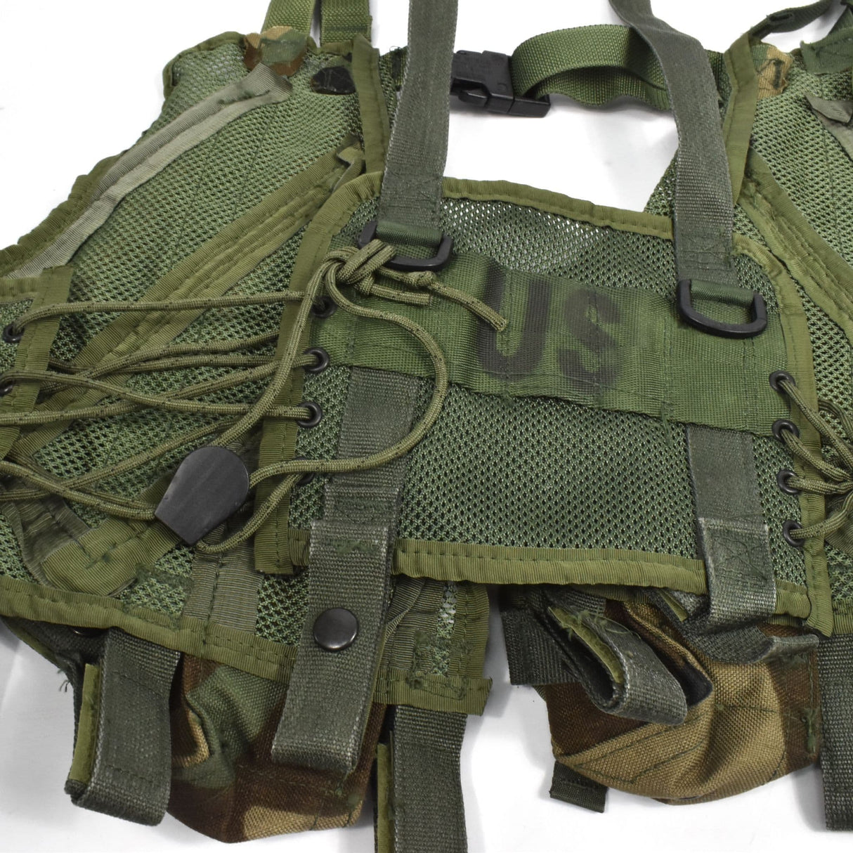 US Webbing Tactical Load Bearing DPM Vest