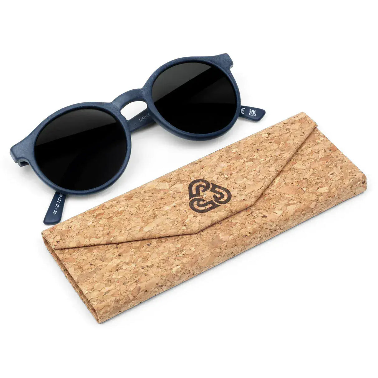 Waterhaul Harlyn Navy Recycled Sustainable Sunglasses
