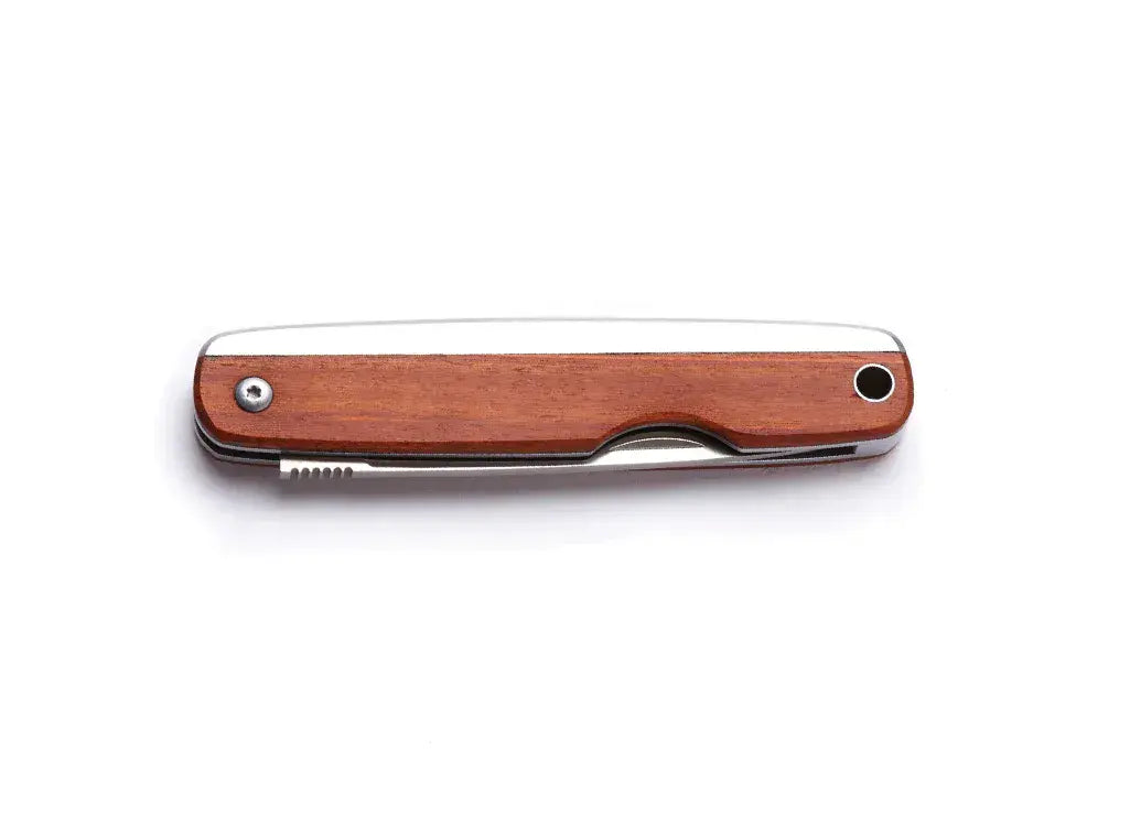 Whitby Kent EDC Mahogany Pocket Knife - UK Legal Carry