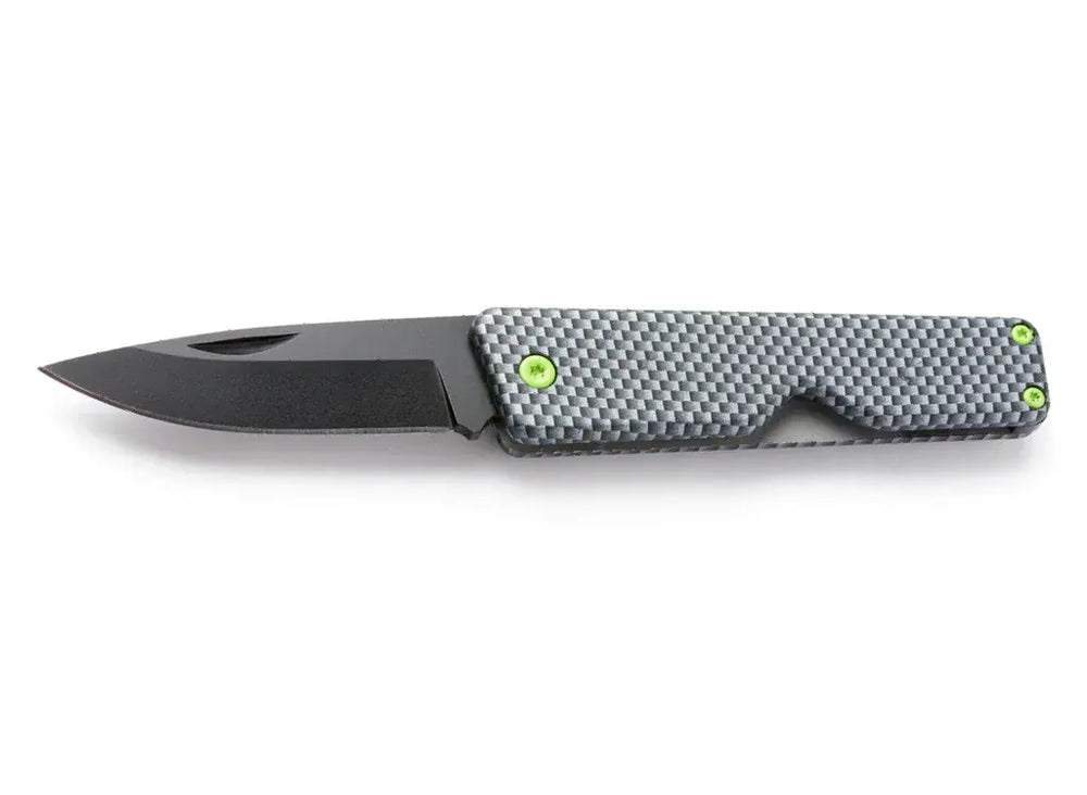 Whitby Mint EDC Carbon Fibre Pocket Knife - UK Legal Carry