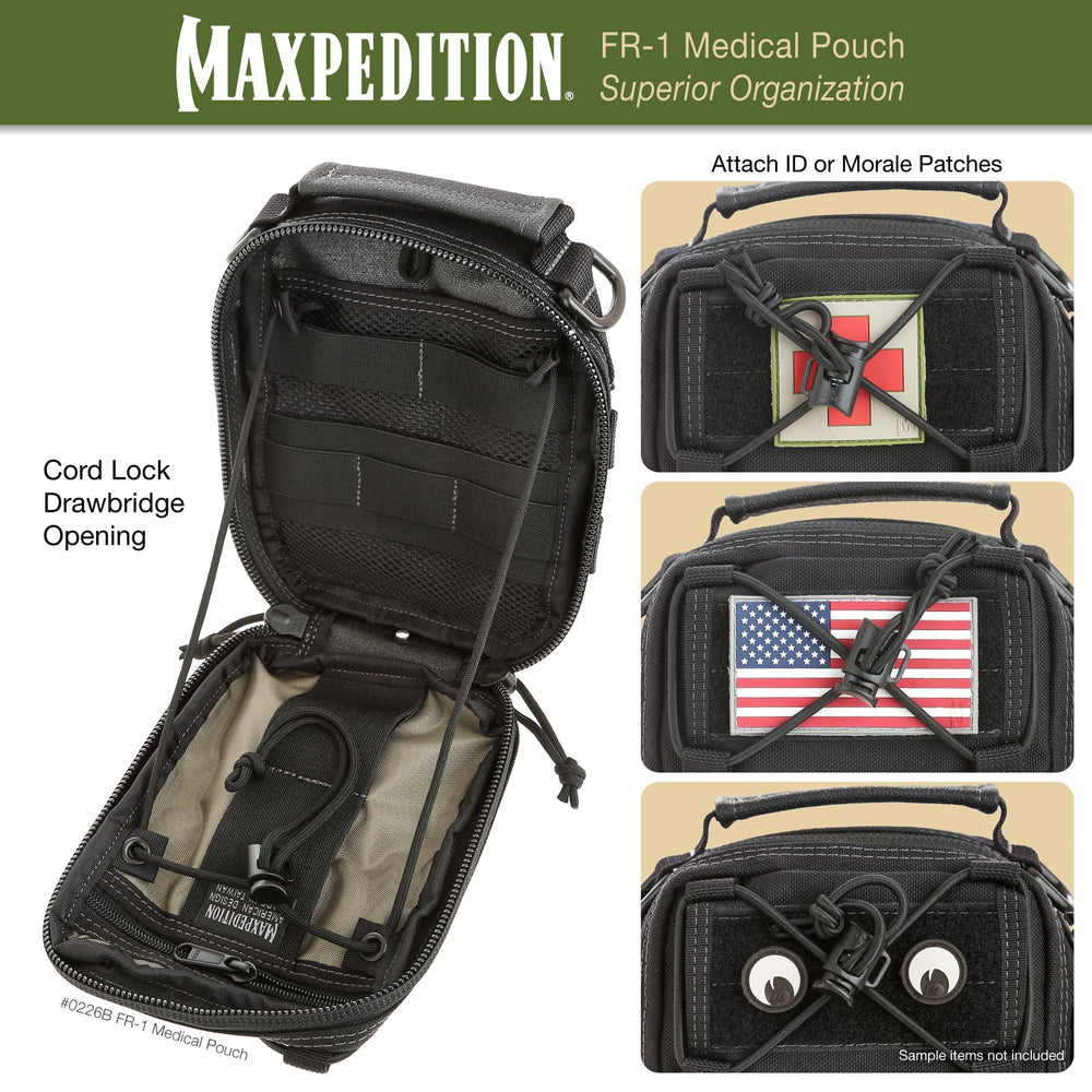 Maxpedition FR-1 Combat Fire/EMS Red Medical Pouch
