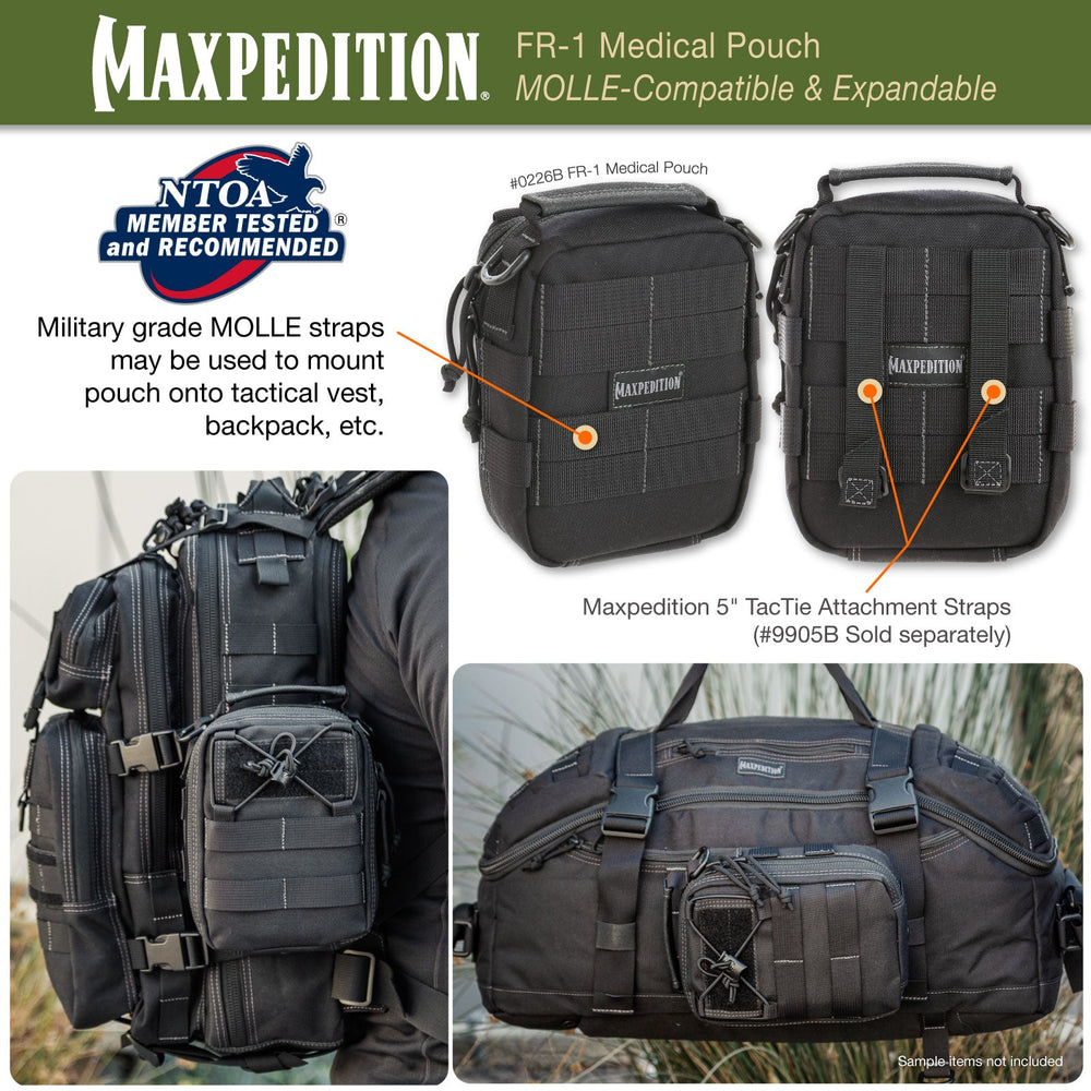 Maxpedition FR-1 Combat Fire/EMS Red Medical Pouch
