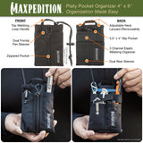 Maxpedition Platy Black Pocket Organiser 4" x 6"
