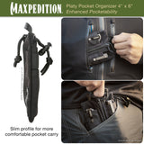 Maxpedition Platy Wolf Grey Pocket Organiser 4" x 6"