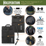 Maxpedition Platy Wolf Grey Pocket Organiser 5" x 7"