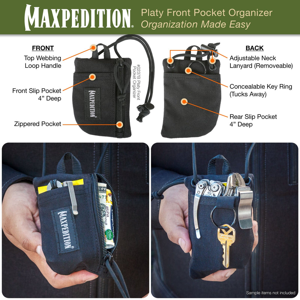 Maxpedition Platy Multicam Front Pocket Organiser