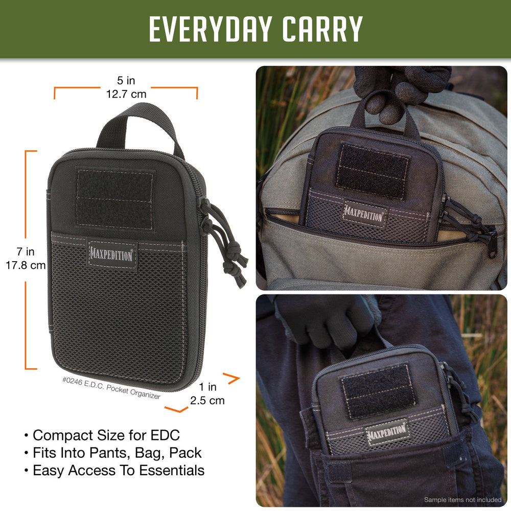 Maxpedition E.D.C. Foliage Green Pocket Organiser