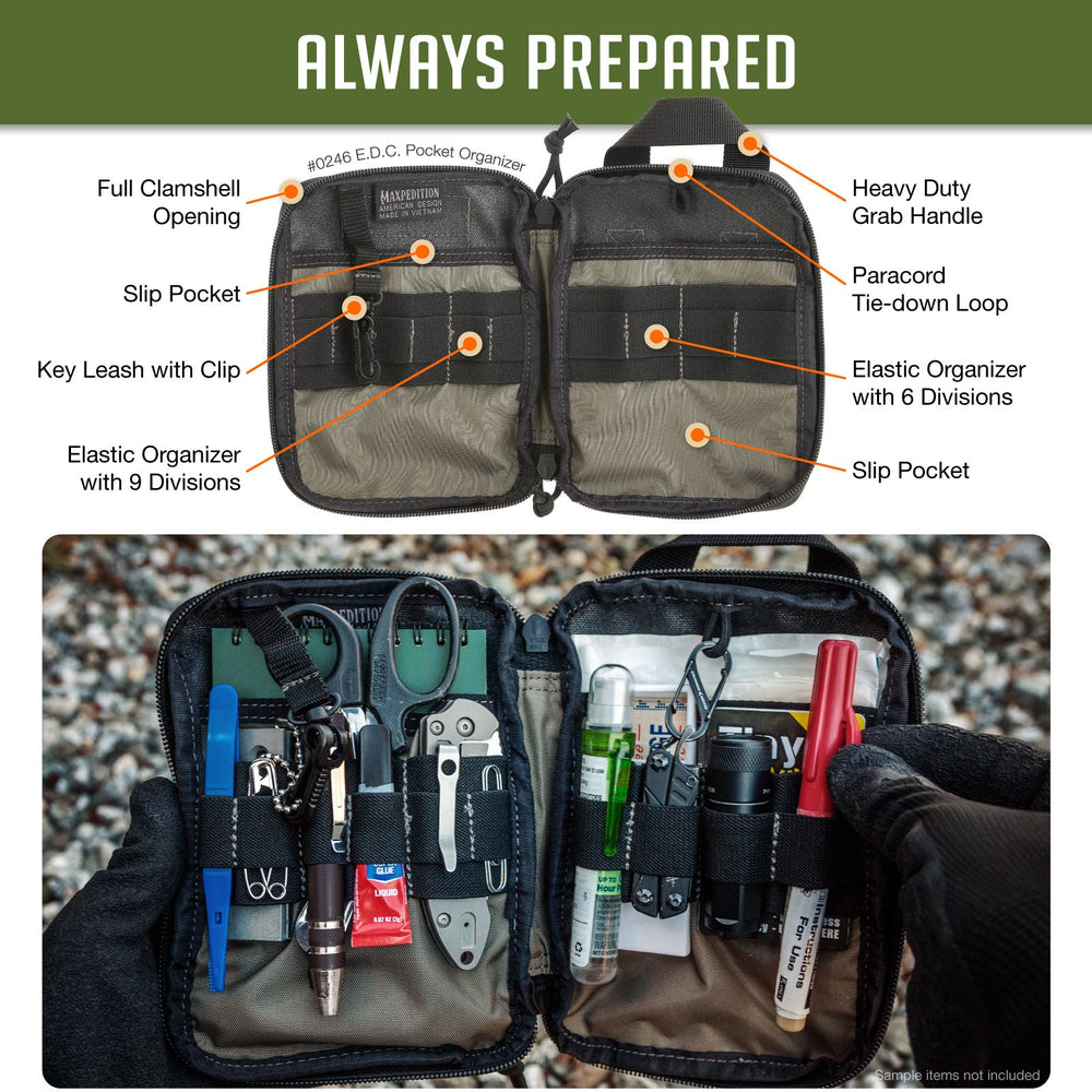 Maxpedition E.D.C. Foliage Green Pocket Organiser