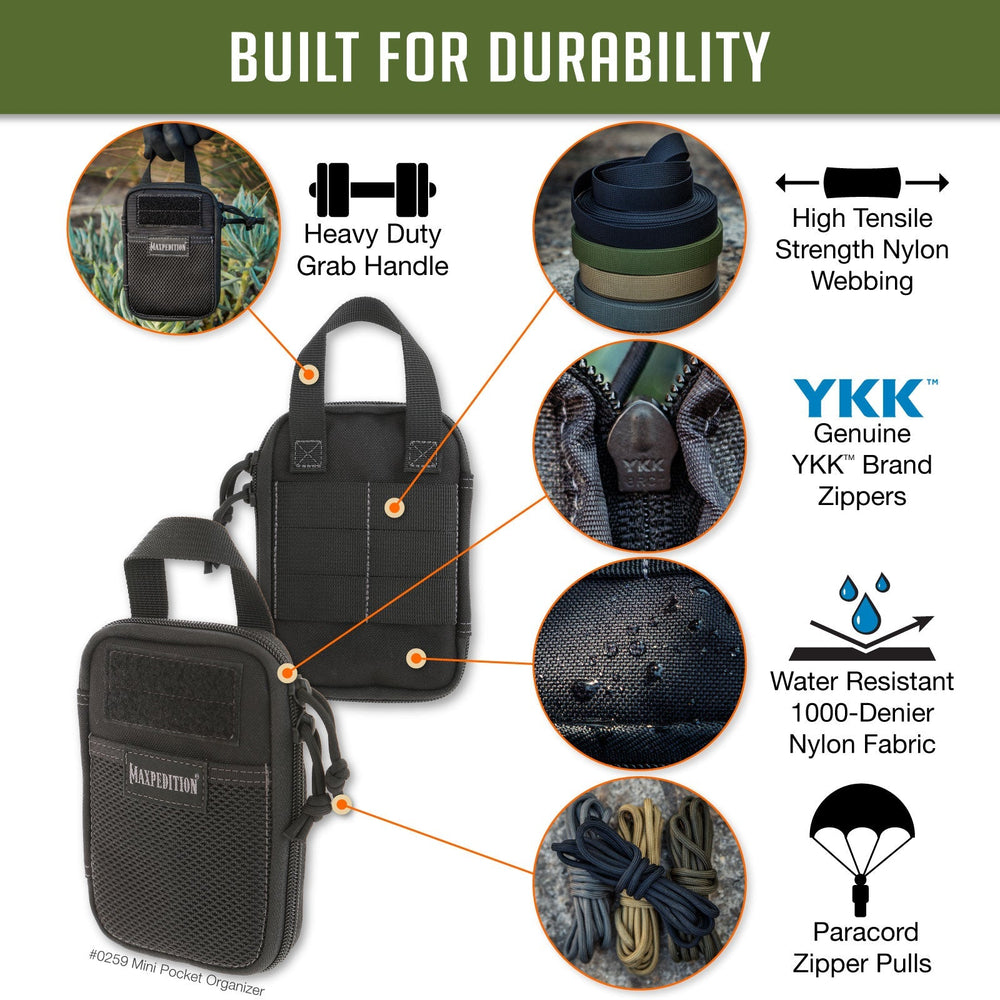 Maxpedition Mini Khaki Pocket Organiser