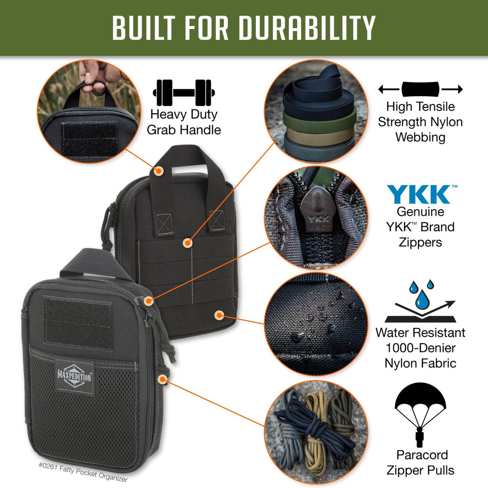 Maxpedition Fatty Foliage Green Pocket Organiser